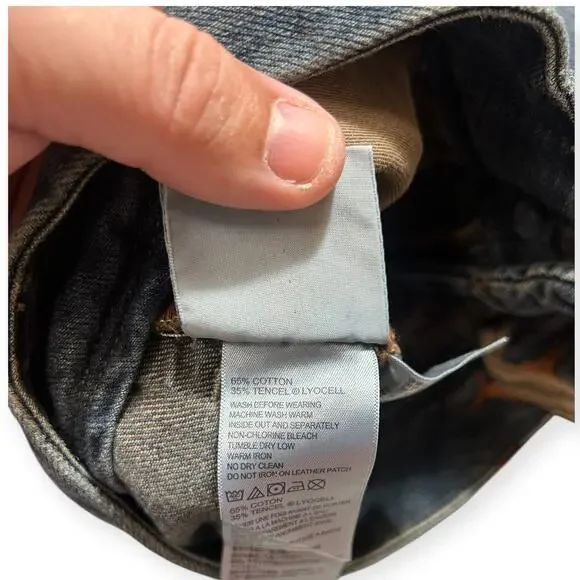 Tommy Bahama 36x32 Jeans Dark Wash Straight Denim Lyocell Blend Men M07 - Picture 6 of 6